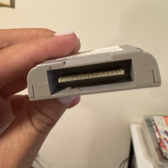 Original N64 Controller Pak (NUS-004), made in Japan. Classic gray design with w - Picture 3 of 3